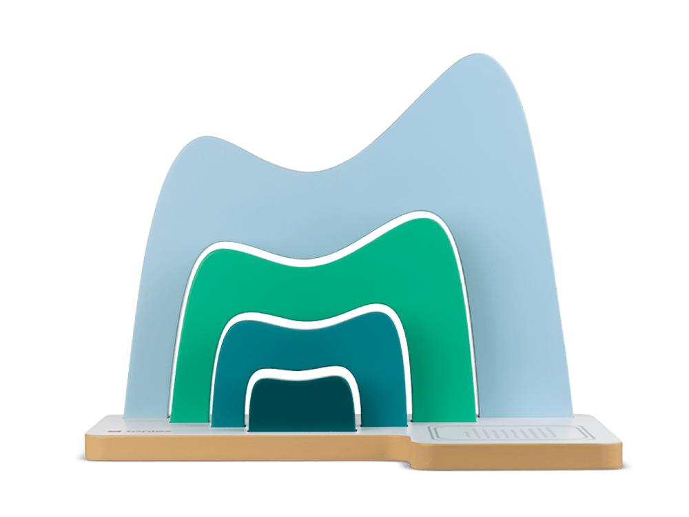 Large Tabletop Shelf: Mountain