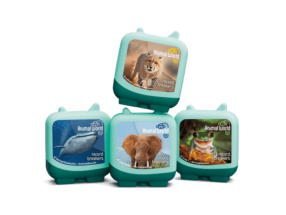 Animal World Record Breakers Clever Tonies - 4 Pack
