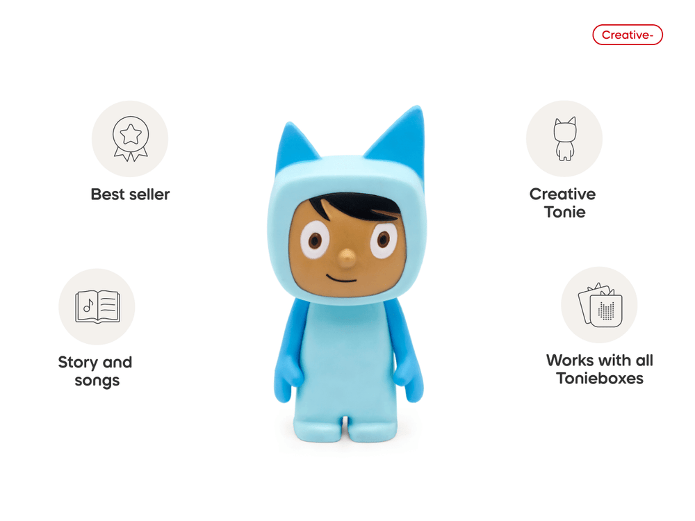 Light Blue with Medium Hue Creative-Tonie