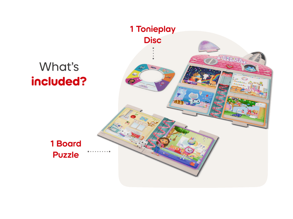 Tonieplay Gabby's Dollhouse: Gabby's Cat-tastic Scavenger Hunt Game