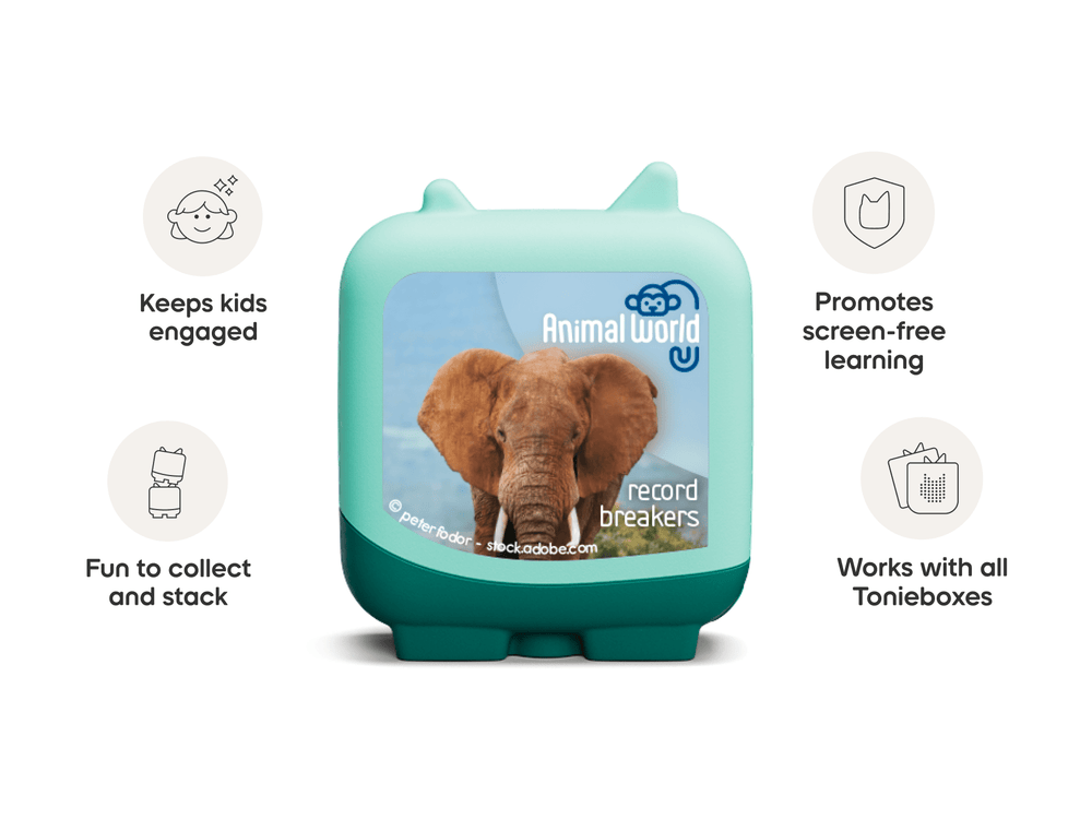 Animal World Elephant and Frog Clever Tonies - 2 Pack