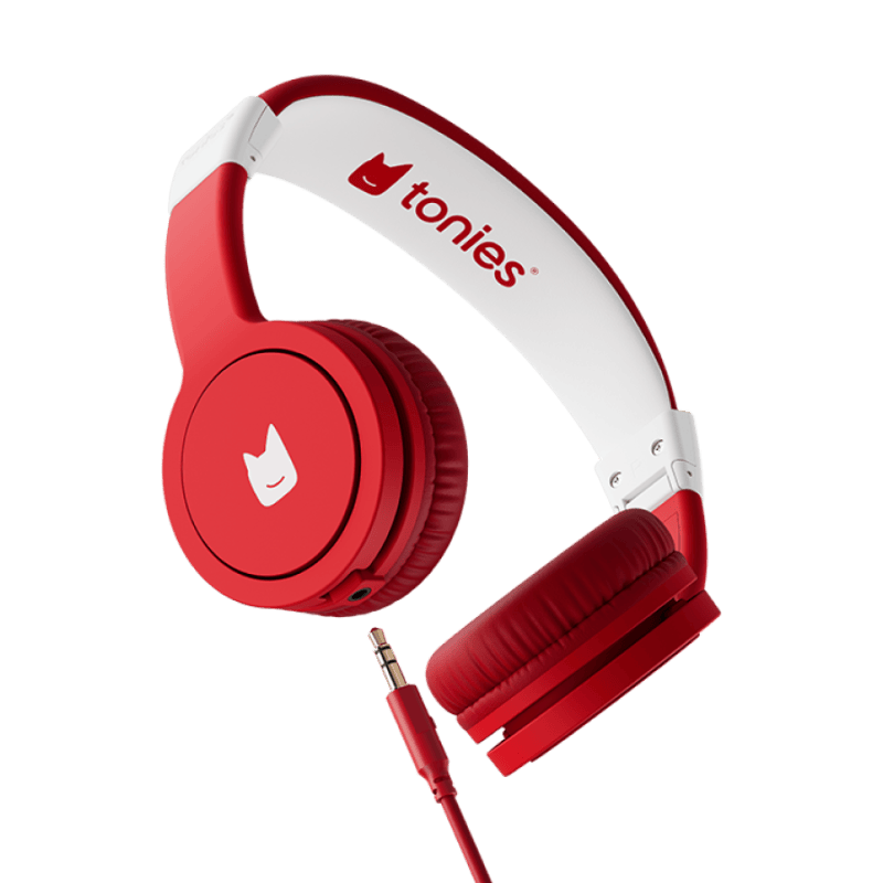 Wired Headphones: Sunset Red