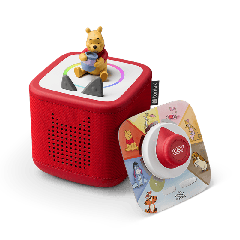 Disney Winnie the Pooh Toniebox 2 Play Set - Sunset Red