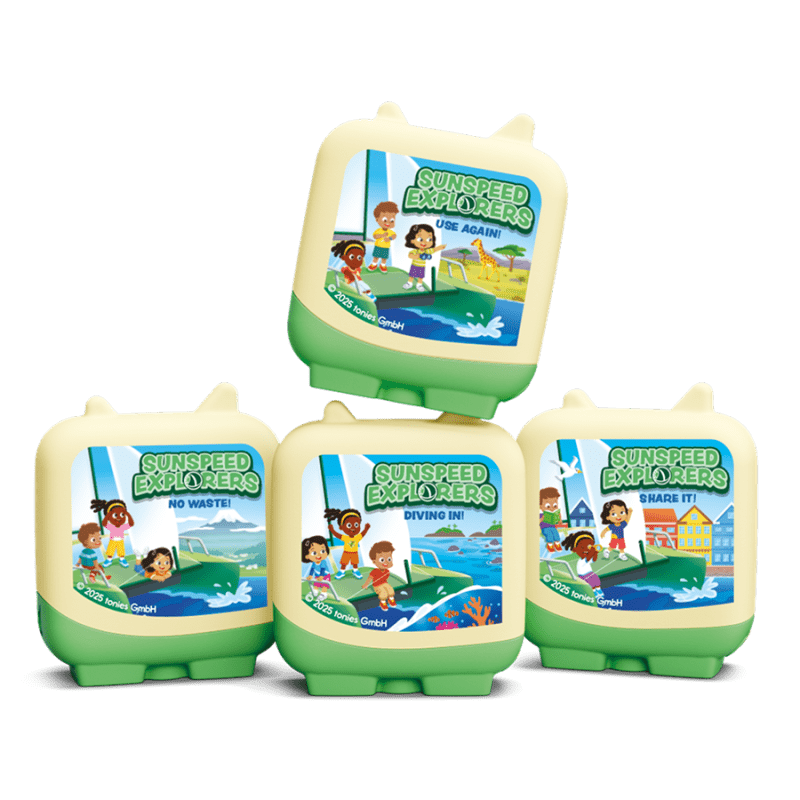 Sunspeed Explorers Clever Tonies - 4 Pack