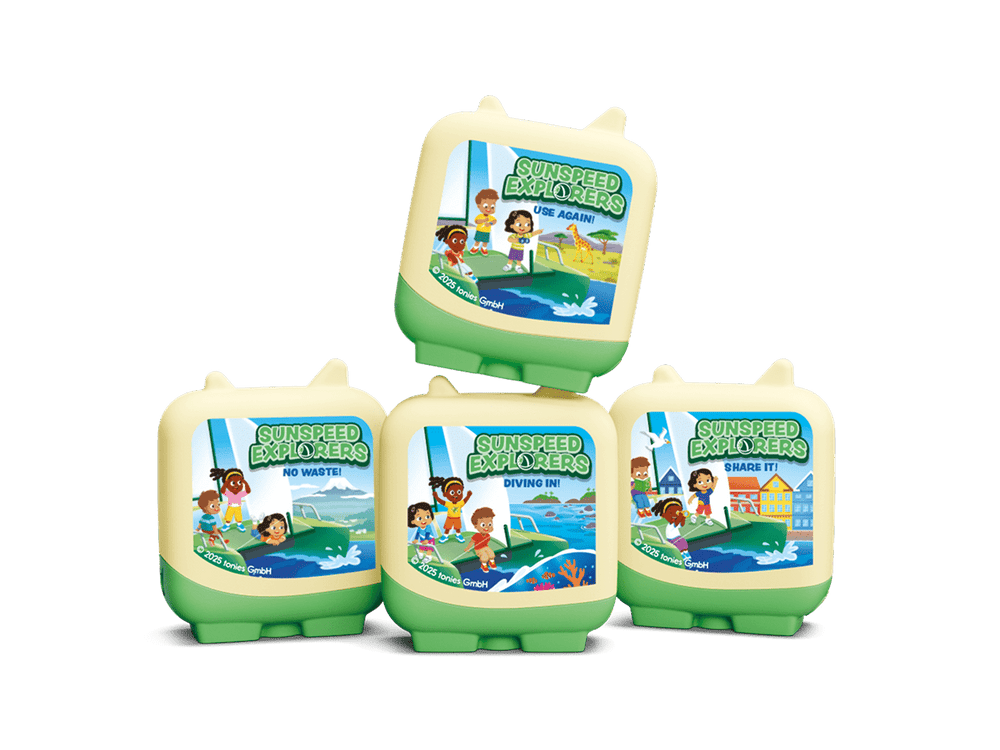 Sunspeed Explorers Clever Tonies - 4 Pack