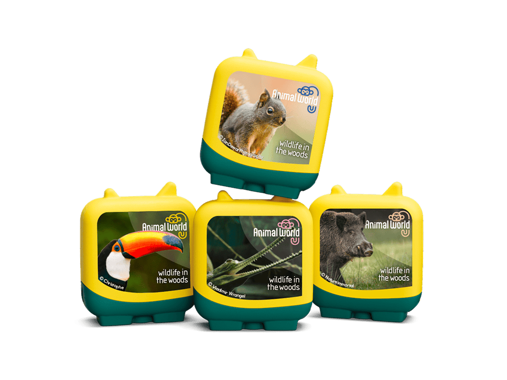 Animal World Wildlife in the Woods Clever Tonies - 4 Pack